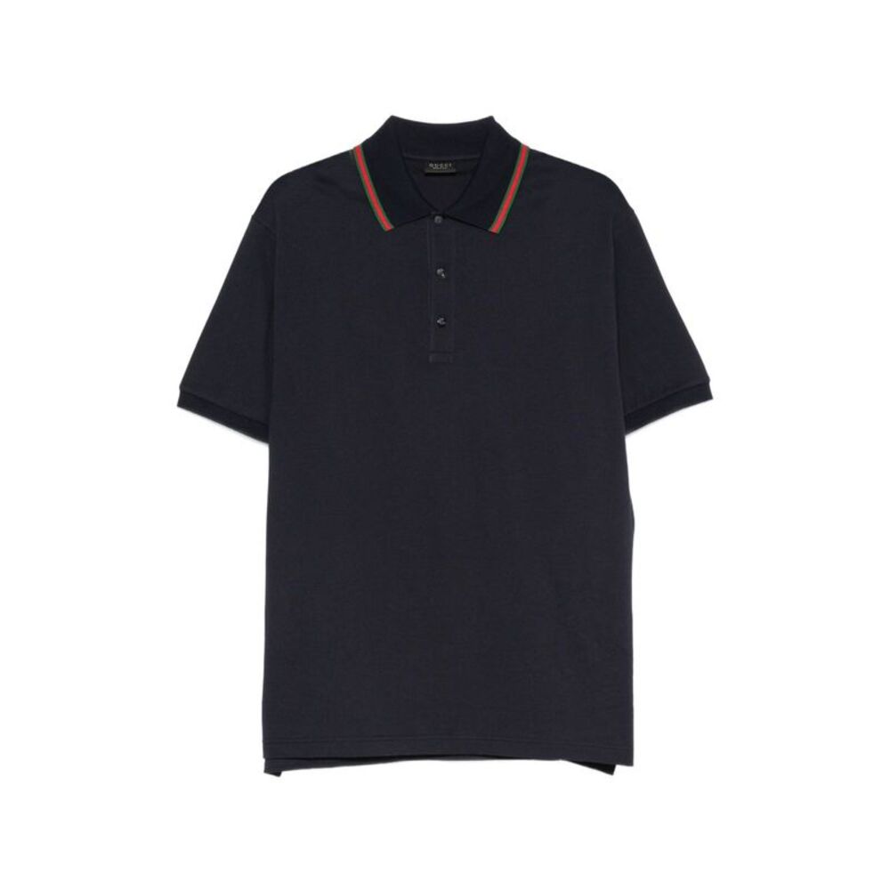 Gucci Men Cotton Polo Shirt